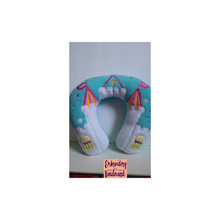 Load image into Gallery viewer, Toddler/Youth Girl&#39;s  Fairy Castle Neck Pillow or  Rainbow Unicorn Pillow