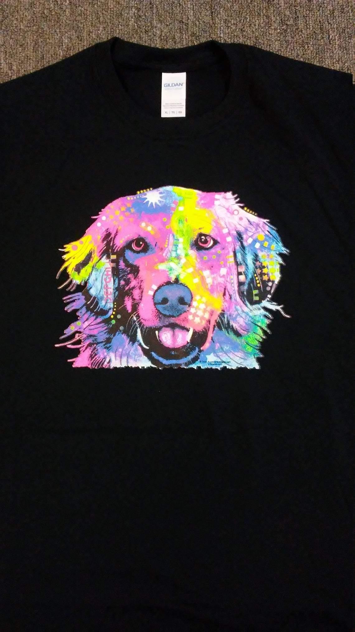 Loveable Labrador Graphic T-shirt, Dean Russo Graphic Labrador T